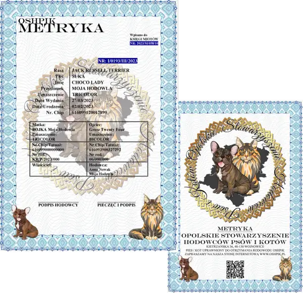 Ile kosztuje metryka dla psa? Sprawdź ceny i ukryte opłaty